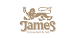 Логотип Ресторан и английский паб «James» - фото лого