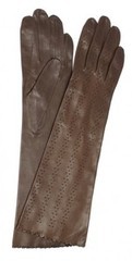  lapin66 Элегантные перчатки из перфорированной кожи