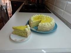 Торт Little Angel Cake Lemon Coconut Cake (Лимонно-кокосовый)