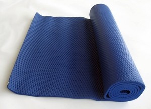 Спортмат Коврик для йоги 1800х630х6 мм синий - фото 1