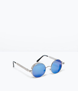 ZARA Зеркальные солнцезащитные очки - фото 1