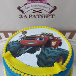 Торт Zara-торт Детский торт Авто - фото 1