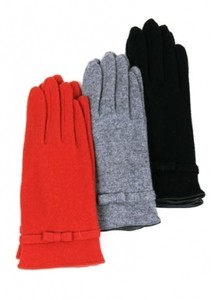 lapin66 Тонкие щерстяные вязаные перчатки - фото 1