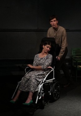 Зелёная скамейка