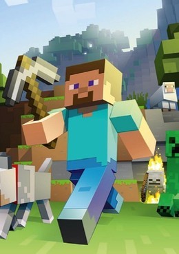 Детская афиша Minecraft show 19 октября, вс
