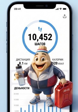 Не жги бензин, жги калории