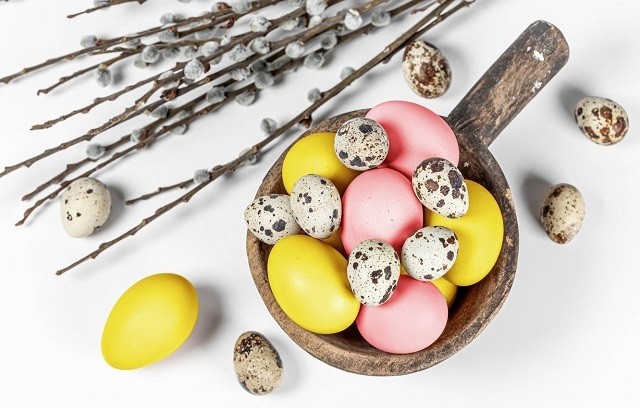 Бесплатные фото еда на Пасху разнообразие яиц и других блюд