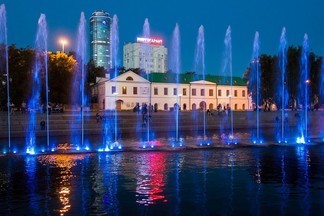 В центре города запустят танцующий фонтан и лазерное шоу