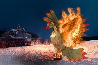 В Свердловской области на Масленицу сожгут 10-метровую Жар-птицу