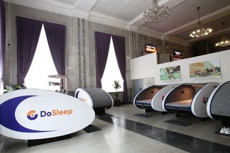 На вокзале в Екатеринбурге установили новые капсулы для сна