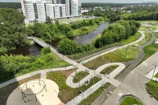 Художники украсят пешеходный мост через Исеть на Уктусе