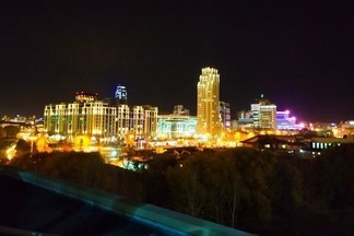 В августе в центре города запустят праздничную иллюминацию