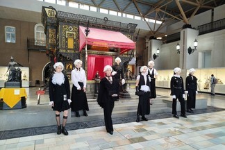 Музей ИЗО превратился в модный подиум