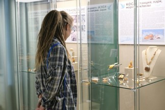 В Екатеринбург привезли украшения и арт-объекты из калининградского янтаря