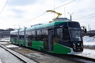 В Екатеринбург привезут трёхсекционный трамвай