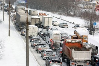 И снова пробки! строители закрывают на месяц участок Московской от Попова до Ленина