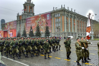 В Екатеринбурге начинаются репетиции парада к 9 мая