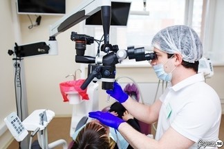 Эффективное лечение зубов под микроскопом