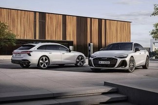 Audi презентовала седан и универсал A6 e-hybrid