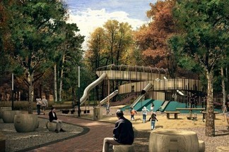 Жителям города представили дизайн-проект обновлённого парка «Уралмаш»