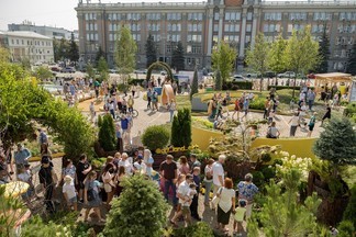 Летом Площадь 1905 вновь превратят в цветущий сад