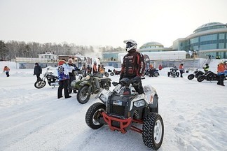 Жителей города приглашают на международный фестиваль мотогонок на льду
