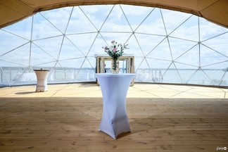 На берегу Шарташа появилось современное пространство для организации мероприятий