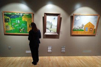 В Музее наива представили выставку, посвященную русской деревне