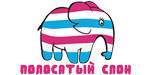 Логотип Частный детский сад «Полосатый слон» - фото лого
