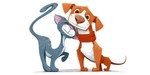 Логотип Зоомагазин, ветеринар на дом «Дружок» - фото лого
