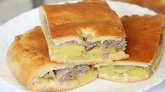 Ланчиз Пирог с куриным филе и картофелем