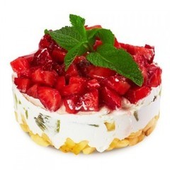 Торт Французский кондитер Торт с ягодами и фруктами №5001