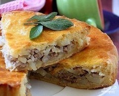  Съесть поесть Пирог с мясом и картофелем