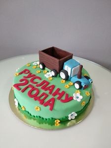Торт Торт-Мне Детский торт трактор - фото 1