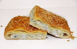 Масленица Пирог слоеный с Пикшей - фото 1