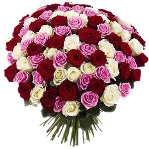 Букетик 66 Букет из 101 розы "Россия" - фото 2