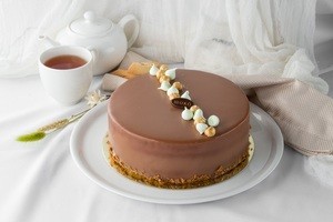Торт Шоко Яблочно-ореховый торт - фото 1