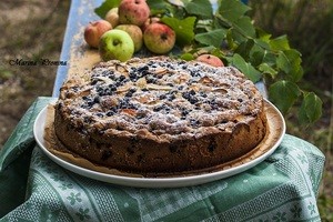 Матушка Пирог с яблоками и черникой - фото 1