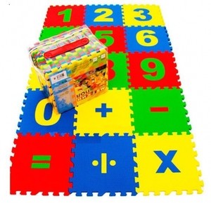 Игрушка66 Экополимеры Детский коврик-пазл «Математика» - фото 4