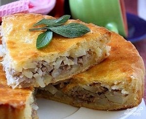 Съесть поесть Пирог с мясом и картофелем - фото 1
